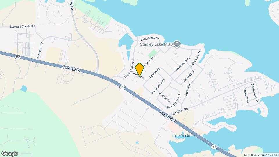 10813 Scenic Dr Map and Location Details