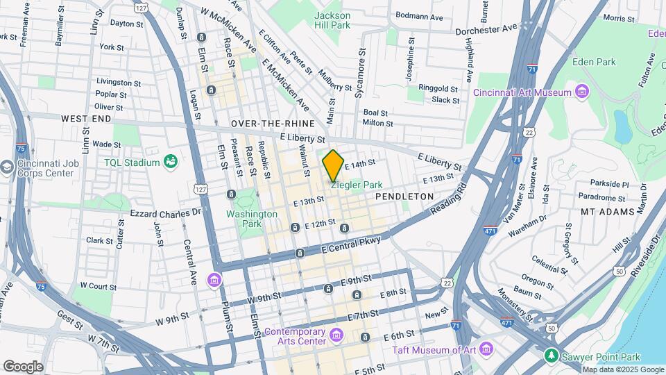 1317 Main St Map and Location Details