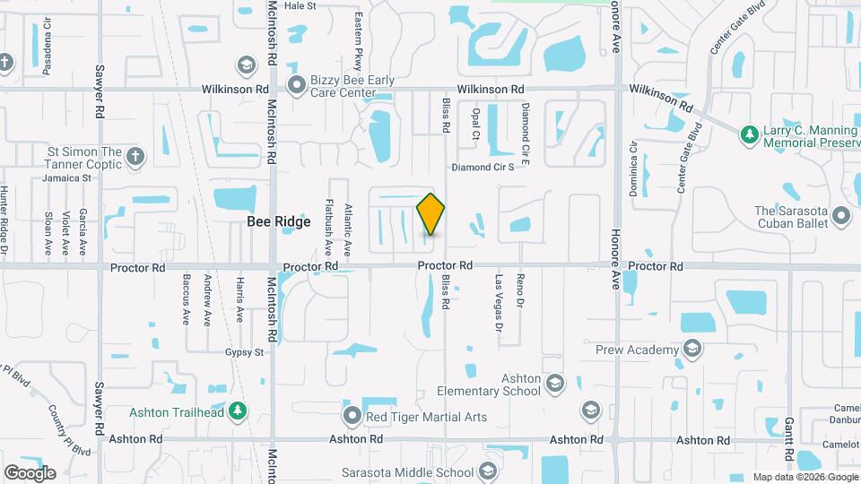 4622 Meadowview Cir Map and Location Details