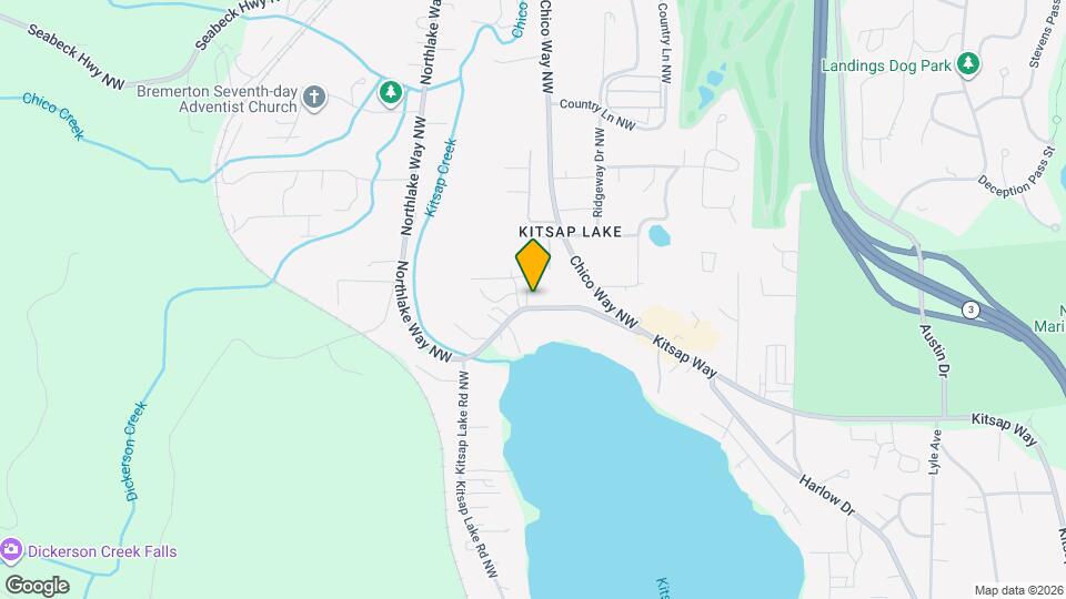 1610 Northlake Way NW Map and Location Details