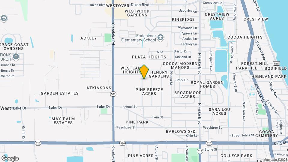 356 Palm Ave Map and Location Details