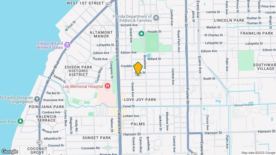 2135 South St Map and Location Details