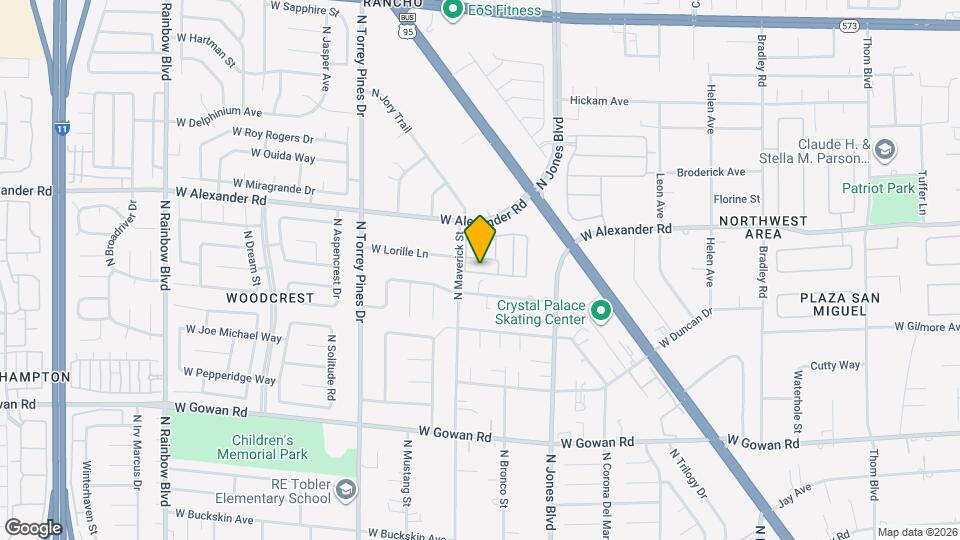 6164 Calm Breeze Ave Map and Location Details