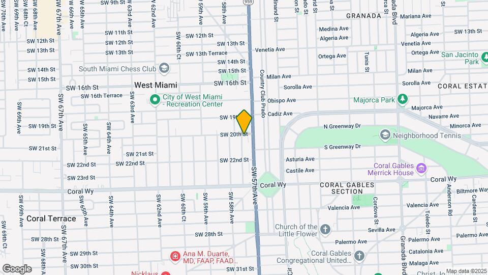 5726 SW 20th St Map and Location Details