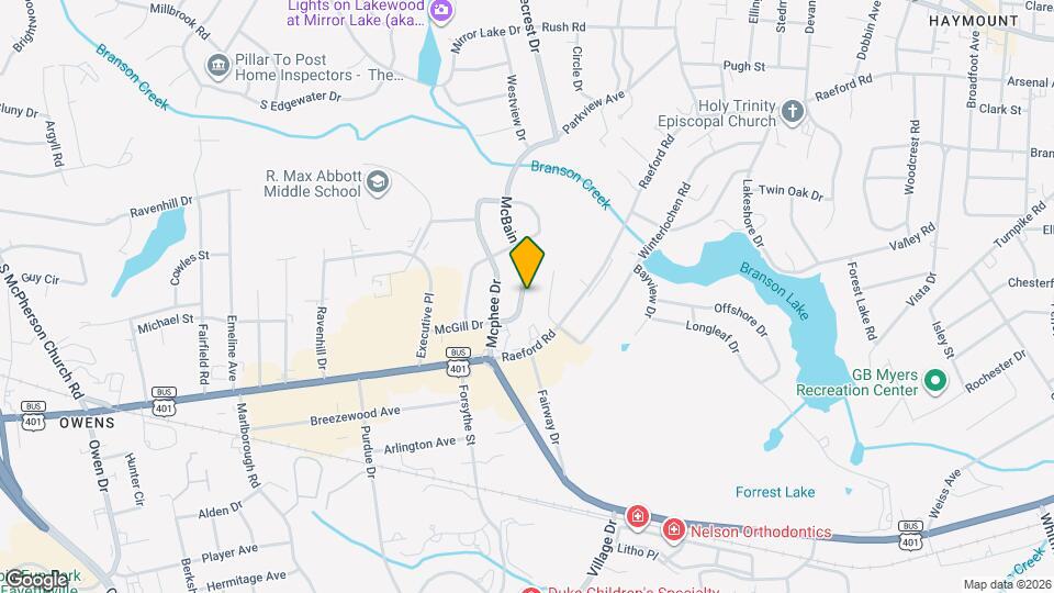 469 McBain Dr Map and Location Details