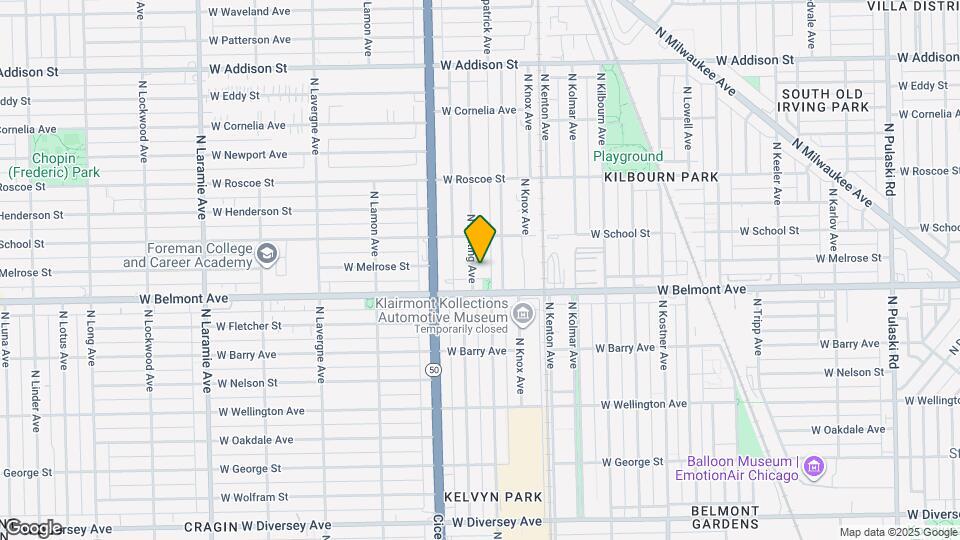 3227 N Keating Ave, Unit Cozy Apartment Map and Location Details