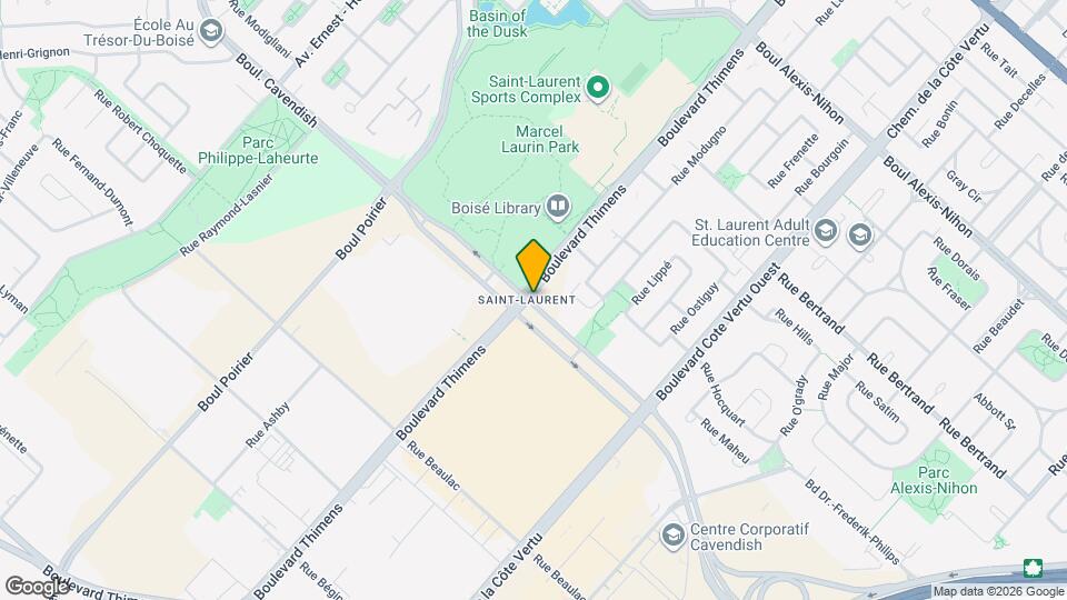 3000 Thimens Boul Map and Location Details