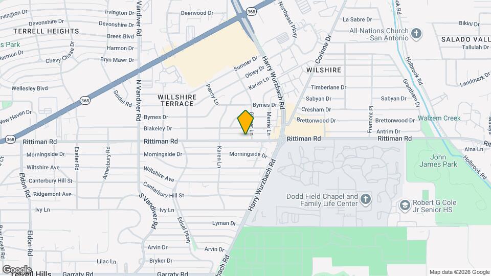 849 Rittiman Rd Map and Location Details