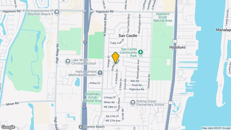 3380 Ocean Pky Map and Location Details