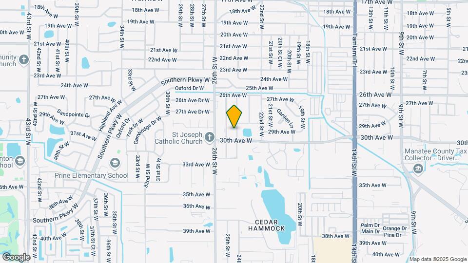 2912 24th St W Map and Location Details