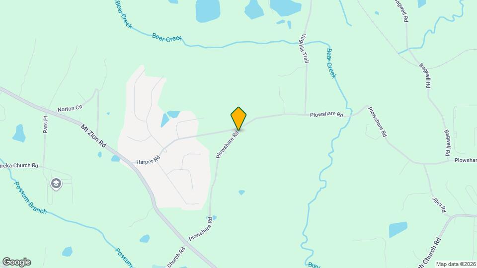 984 Plowshare Rd Map and Location Details