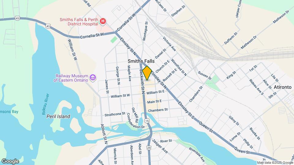 6 Russell St E Map and Location Details