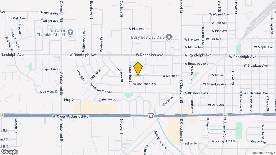 2813 W Maine St Map and Location Details