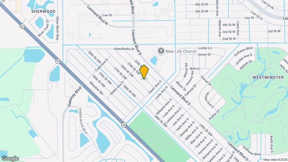 5125 25th St SW Map and Location Details