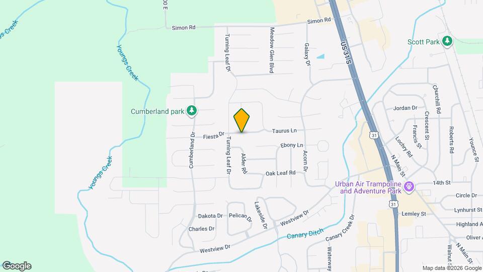 1167 Fiesta Dr Map and Location Details