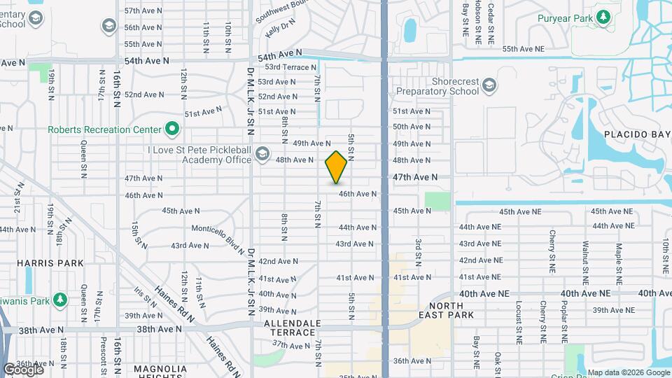 547 46th Ave N Map and Location Details