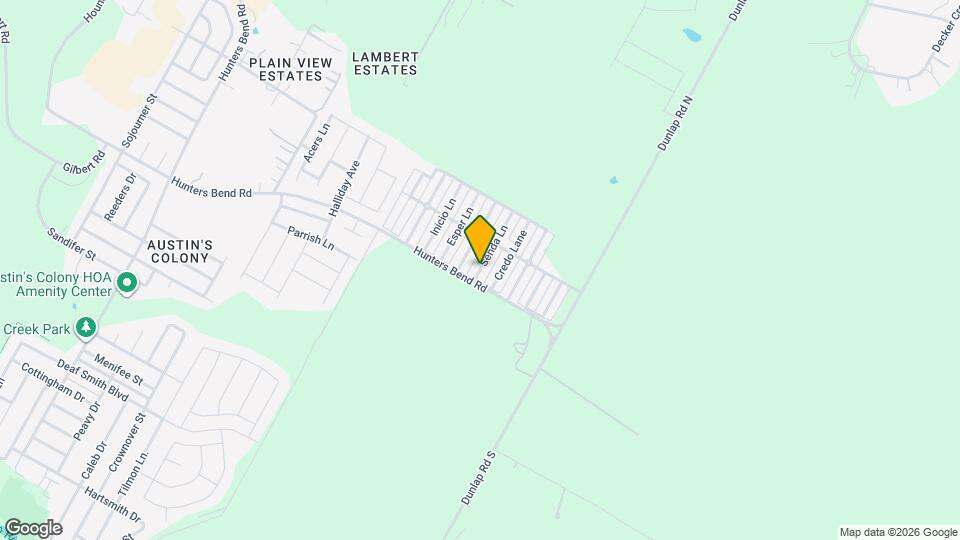 4525 Senda Ln Map and Location Details