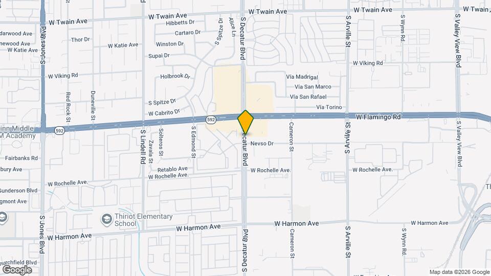 6491 W Viking Rd Map and Location Details