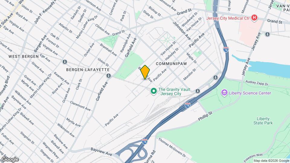 192 Halladay St Map and Location Details