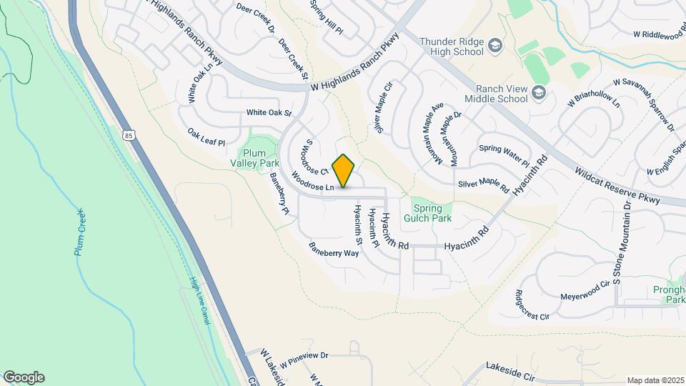10311 Woodrose Ln Map and Location Details