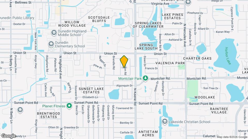 2034 Brampton Rd Map and Location Details