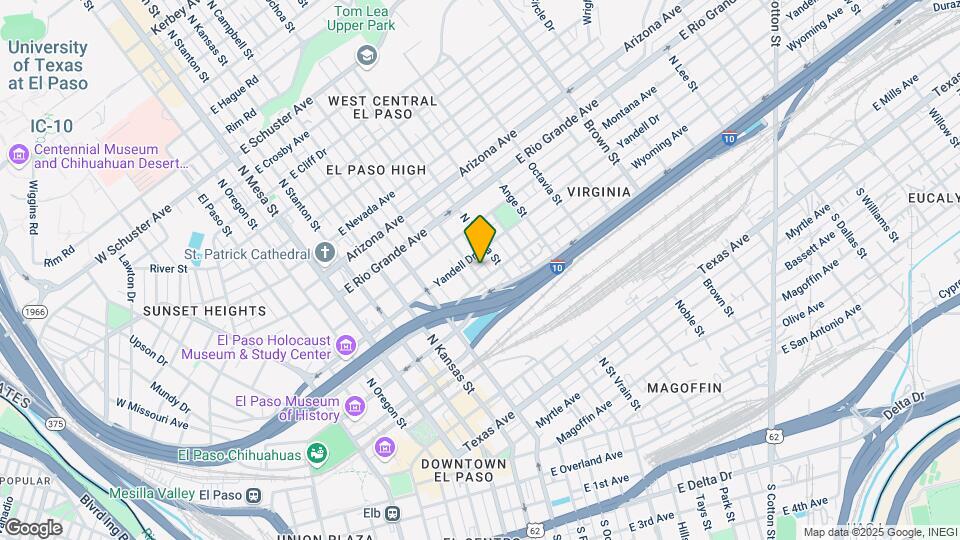 708 N Ochoa St Map and Location Details