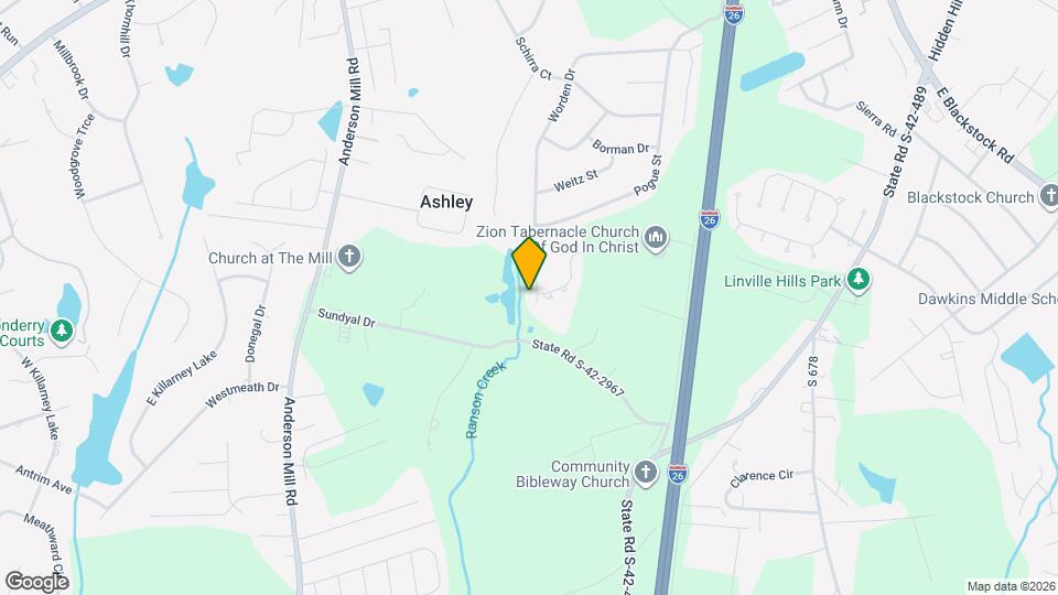 4781 Worden Dr Map and Location Details