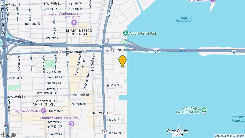 3301 NE 5th Ave Mapa y Detalles de la Ubicación