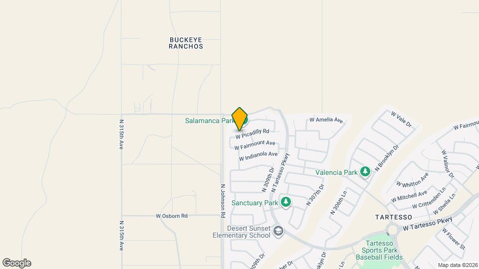 3972 N 310th Dr Map and Location Details