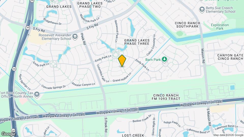 6219 Cameron Cove Ln Map and Location Details