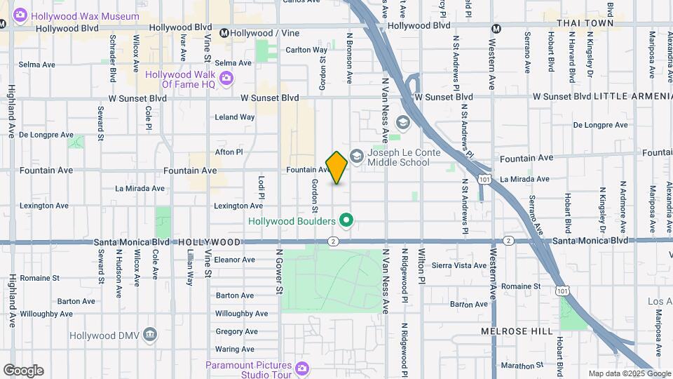 1226 Tamarind Ave Map and Location Details