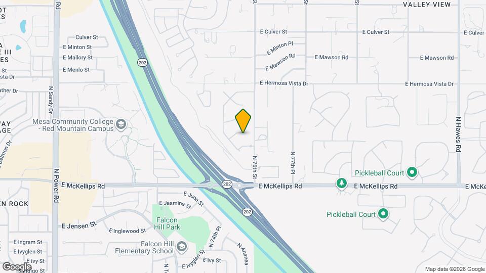 7543 E Kael Cir Map and Location Details