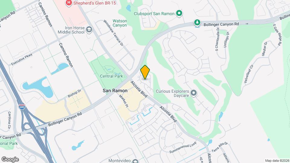 401 Canyon Woods Pl Map and Location Details