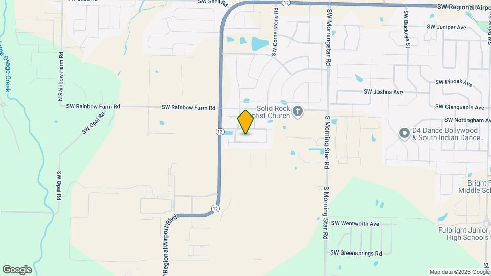 3902 SW Flatrock Ave Map and Location Details