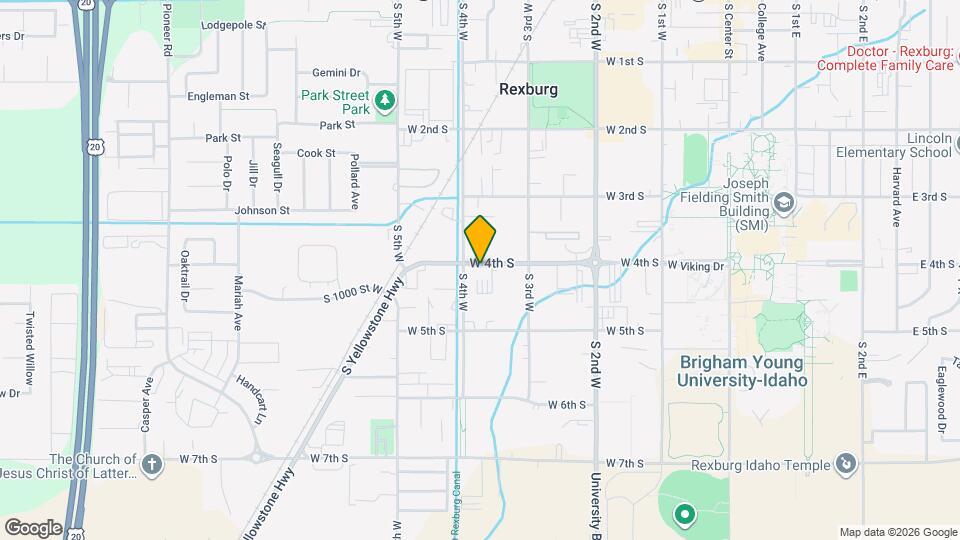 The Landing Mapa y Detalles de la Ubicación