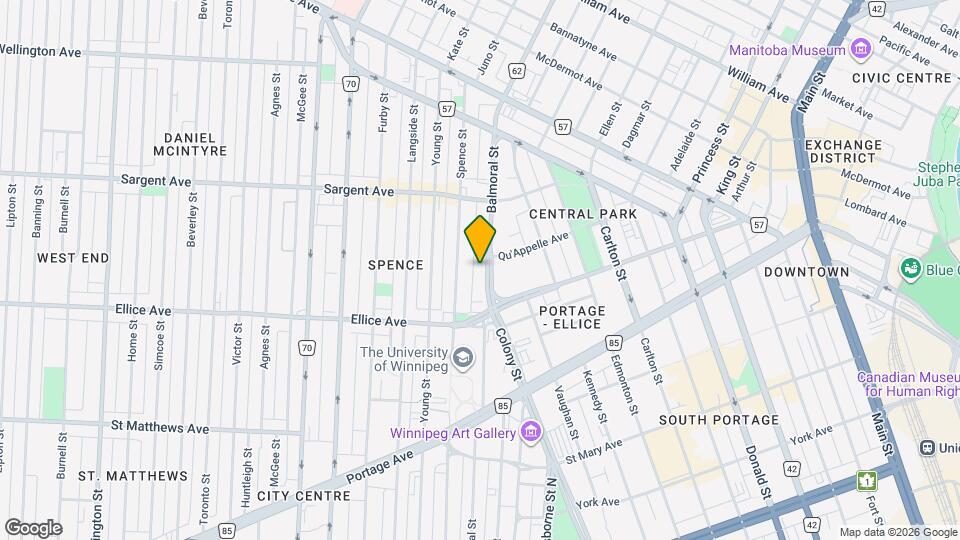 476 Balmoral St Map and Location Details