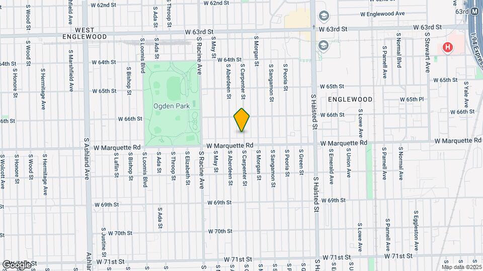6640 S Carpenter St Map and Location Details