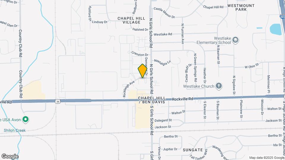 7331 Rockleigh Ave Map and Location Details