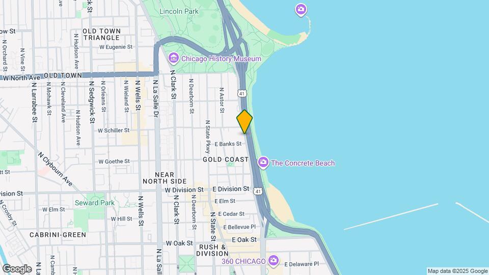 1356 N Lake Shore Dr Map and Location Details