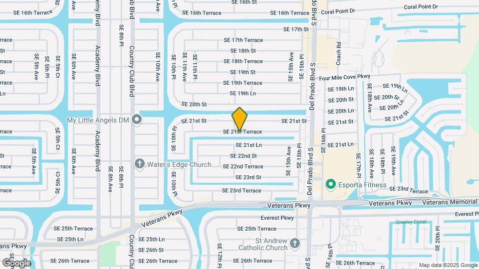 1308 SE 21st Terrace Map and Location Details