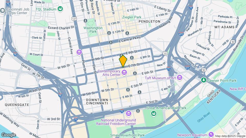 641 Walnut St Map and Location Details