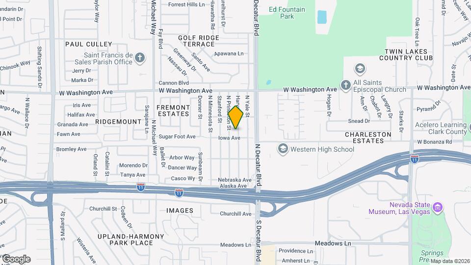 421 Harvard St Map and Location Details