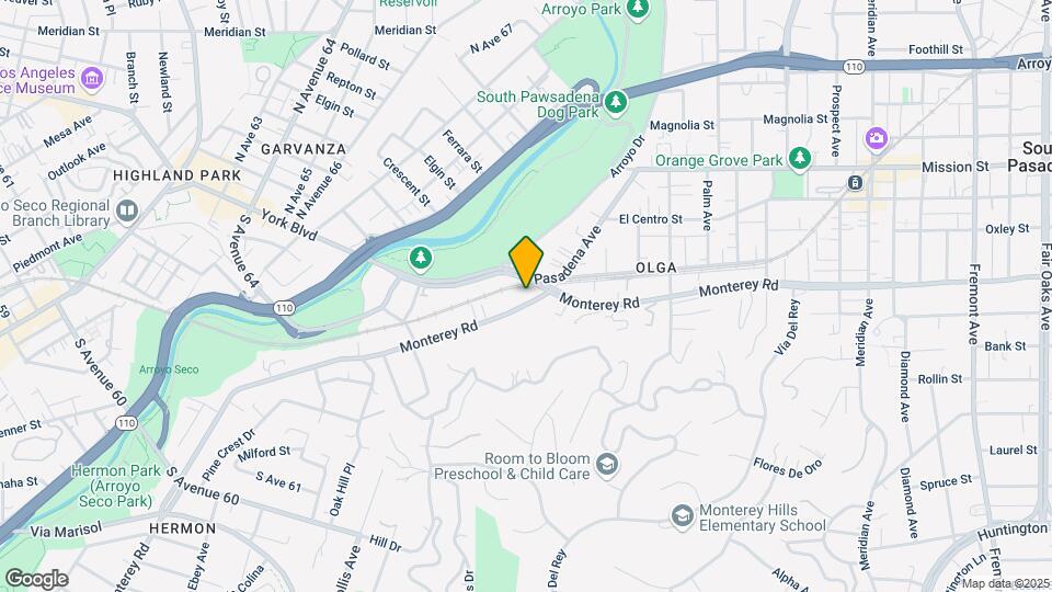 254 Monterey Rd Map and Location Details