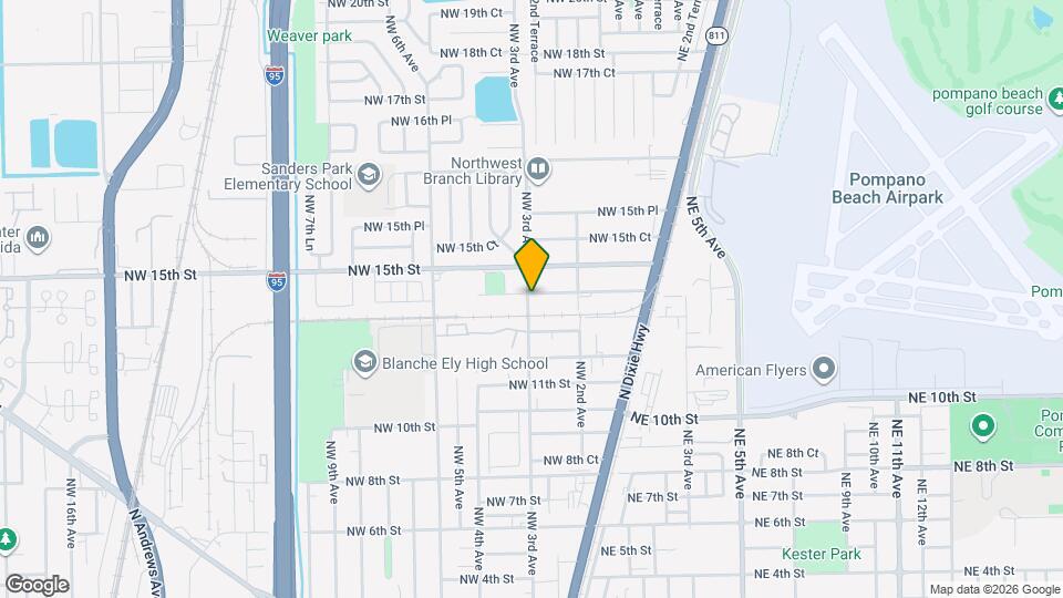 244 NW 14th St Map and Location Details