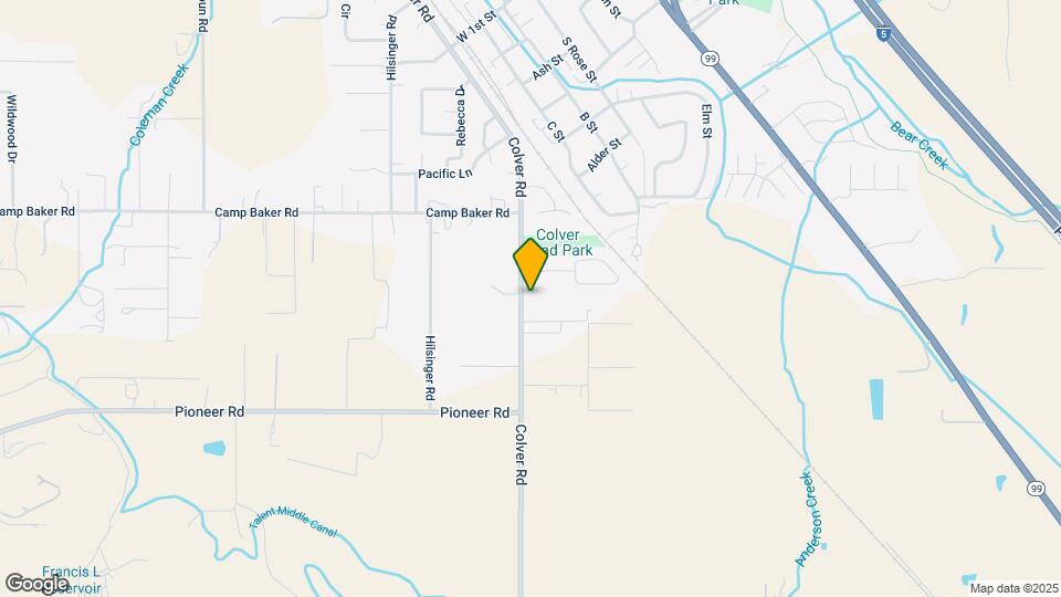 4219 Colver Rd, Unit Cottage Map and Location Details