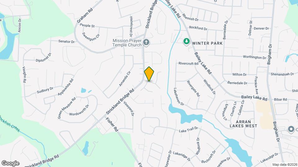 3229 Brookemere Pl Map and Location Details