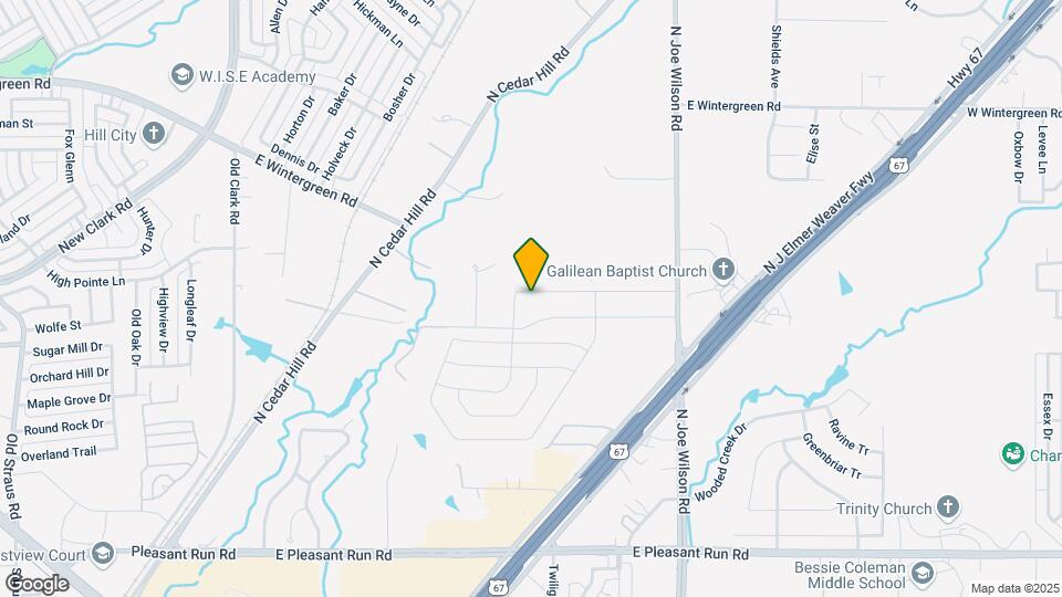 805 Clover Hill Ln Map and Location Details