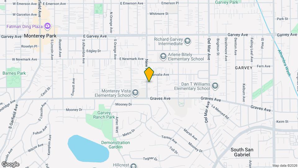 2456 New Ave Map and Location Details