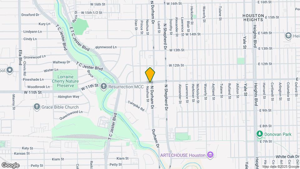 1034 Nashua St Map and Location Details