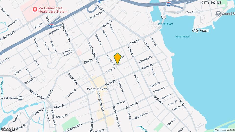 165 Center St Map and Location Details